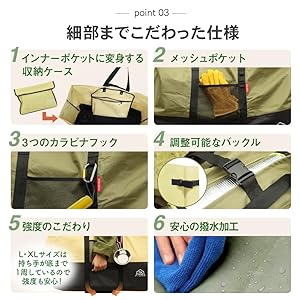  peak キャンプテント 収納バッグ付き ワンタッチテント 収納バッグ付 大型 アウトドア キャンプ用